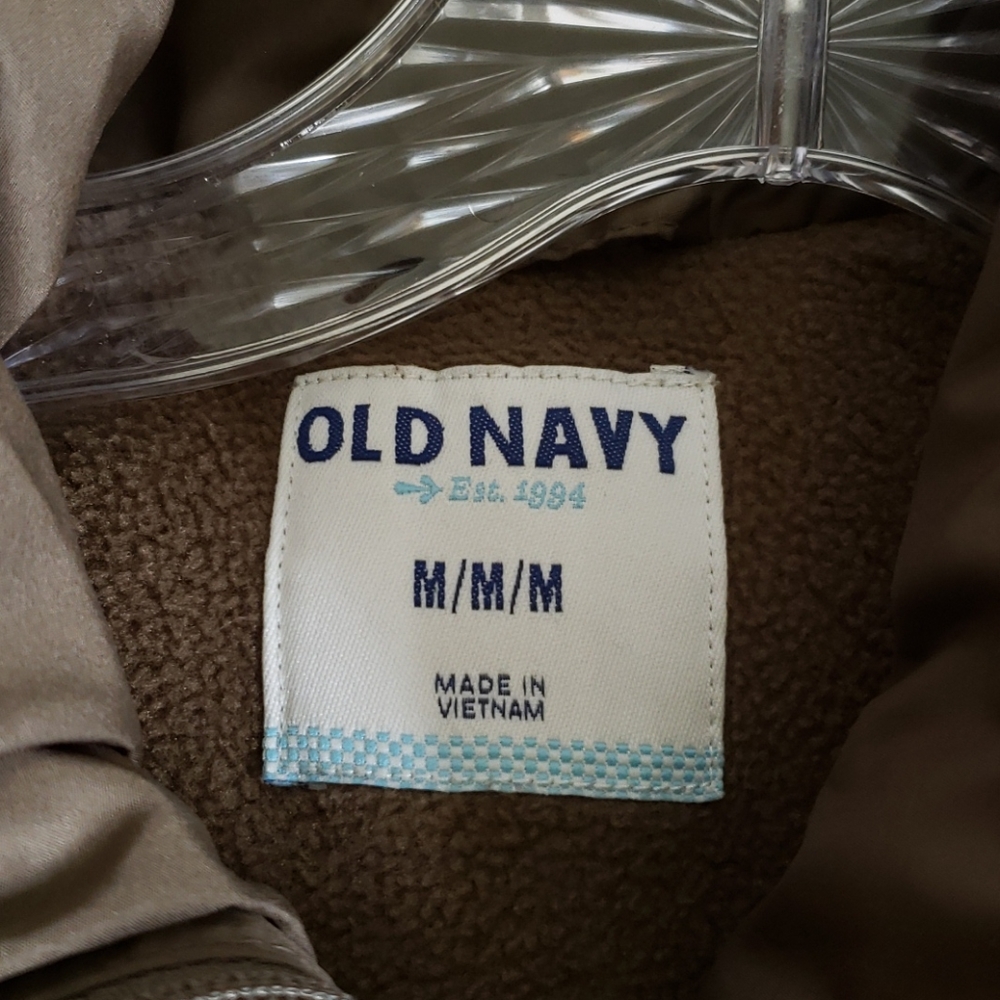 Old Navy Brown Fleece-Lined Jacket